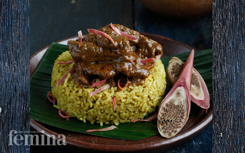 Nasi Kari Kecombrang